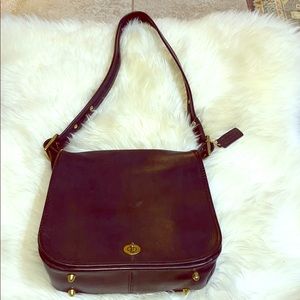 COACH leather bag 👜❤️